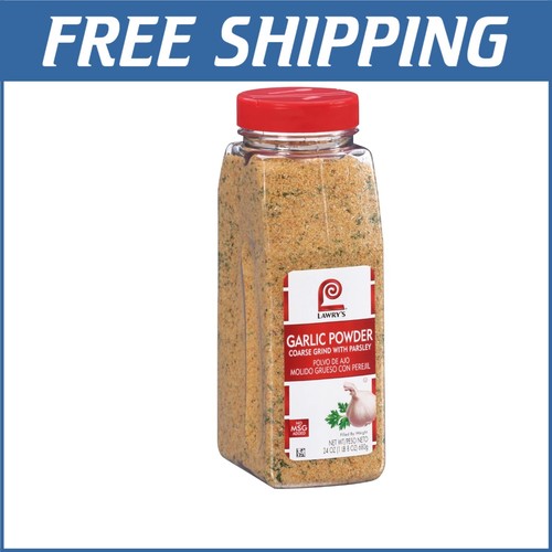 Versatile 24 oz Garlic Powder with Parsley - Essential Seasoning for Every Dish