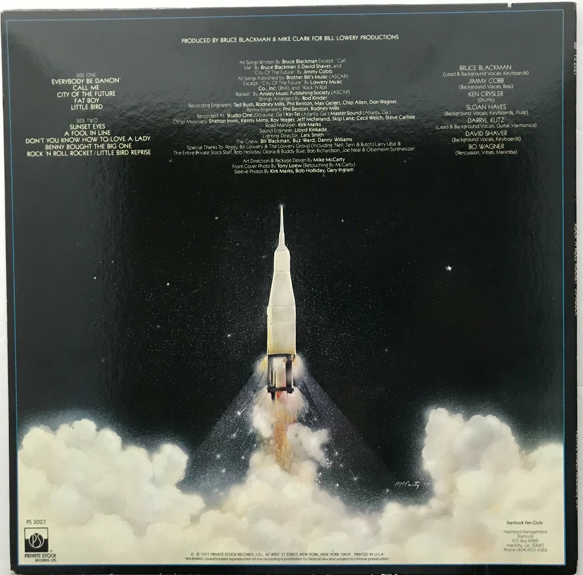 ROCK'N ROLL ROCKET 2 35周年記念版 STARBUCK 