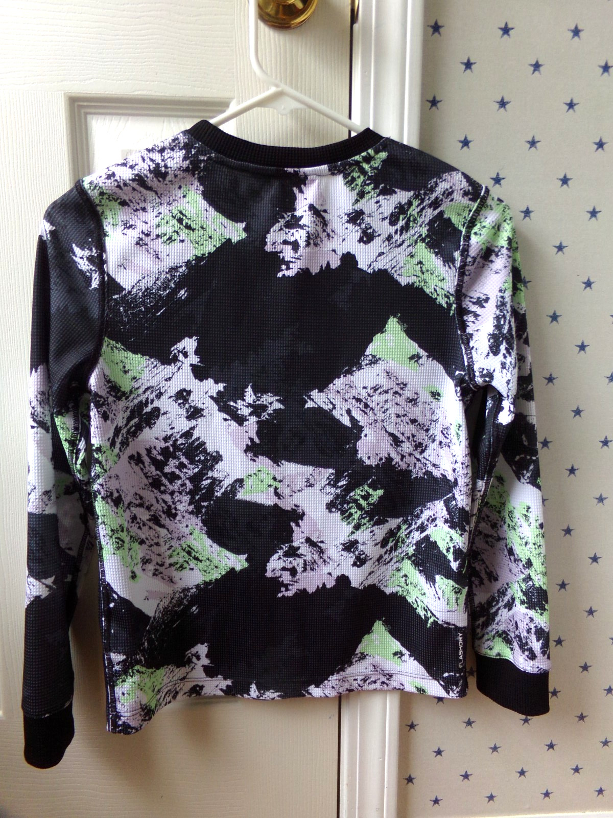 NORTH FACE Shirt M FLASH DRY 10 Medium Boys Girls Long Sleeve Mountains Teen thumbnail 5