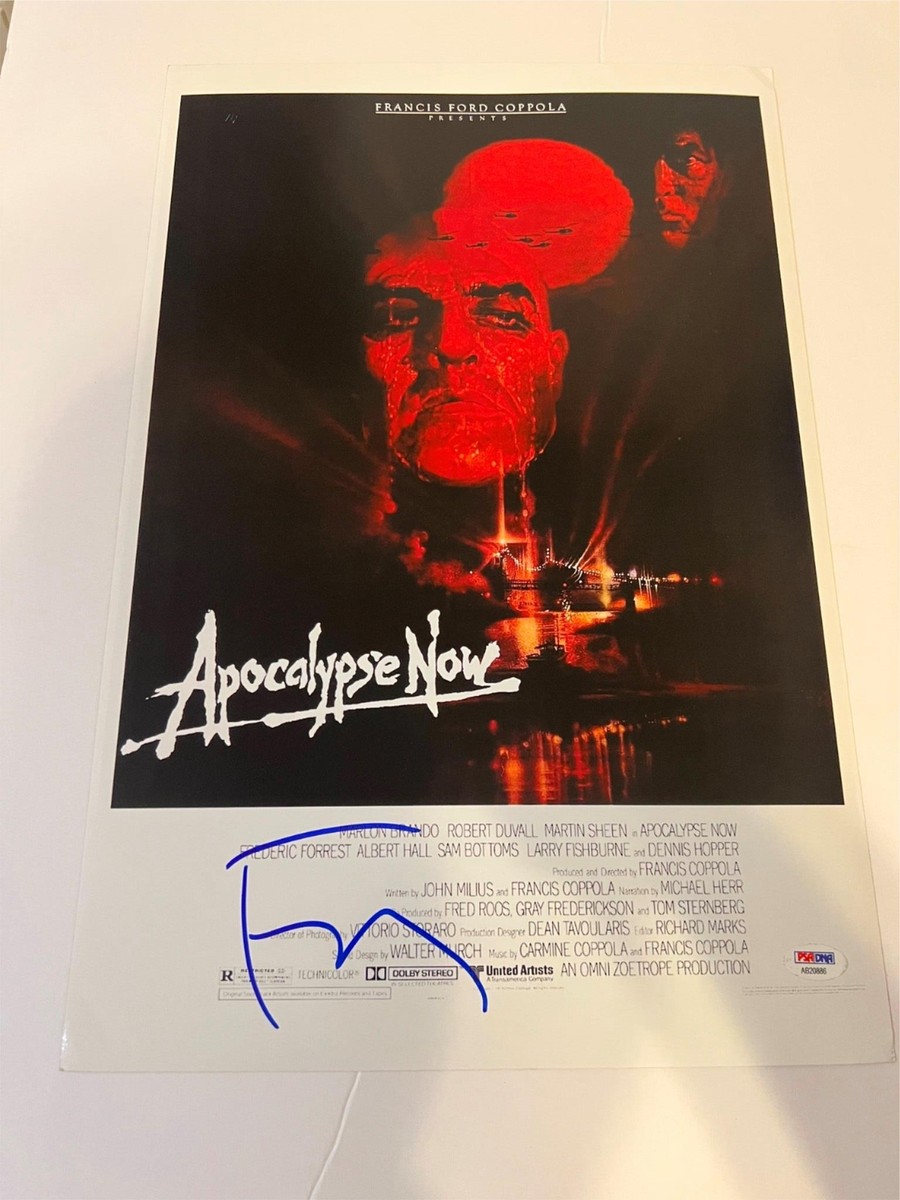 Francis Ford Coppola Signed 12x18 Photo Apocalypse Now PSA