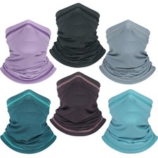 Neck Gaiter Bandana Mask Cooling Gator Face Cover Breathable Scarf for Men Women