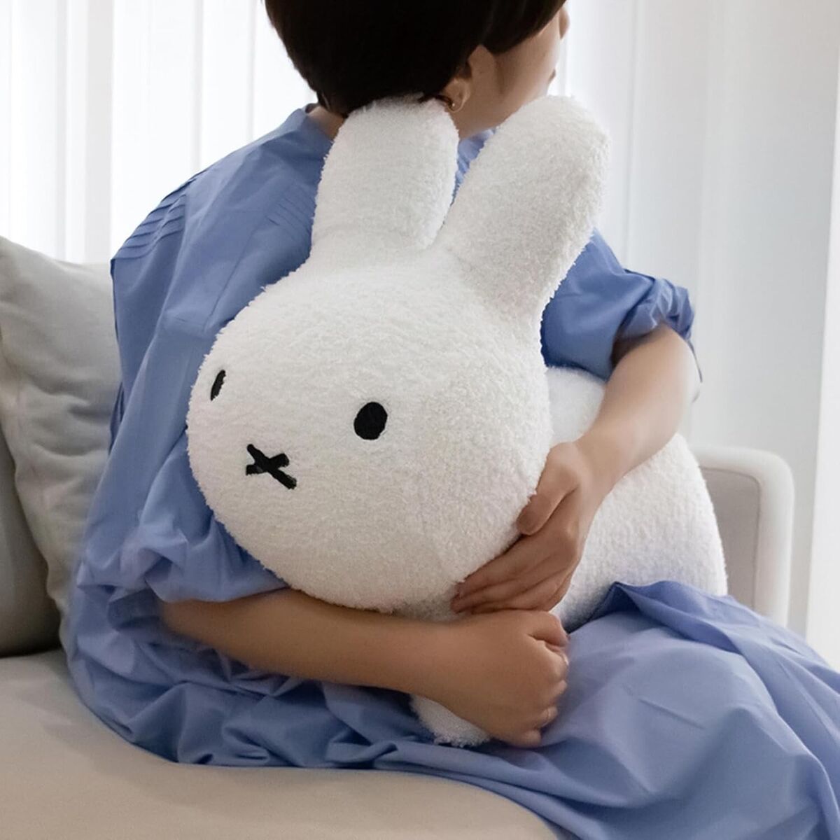 Bruna Bon Bon ides × MEDICOM TOY × BEAMS Miffy White Riding Bruna Bon Bon ides × MEDICOM TOY × BEAMS Miffy White Riding