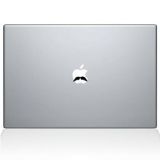 The Decal Guru Three Amigos Mustache Set MacBook Decal Vinyl Sticker - 12" Ma...