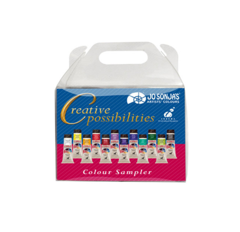 Jo Sonja's Artists' Acrylic Gouache Paints Colors Set of 12, 20 ml eBay