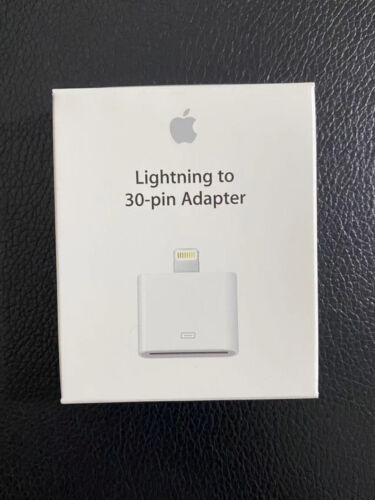 Apple Lightning to 30-Pin Adapter Car Audio Dock HiFi Speaker Transfer - Picture 1 of 4