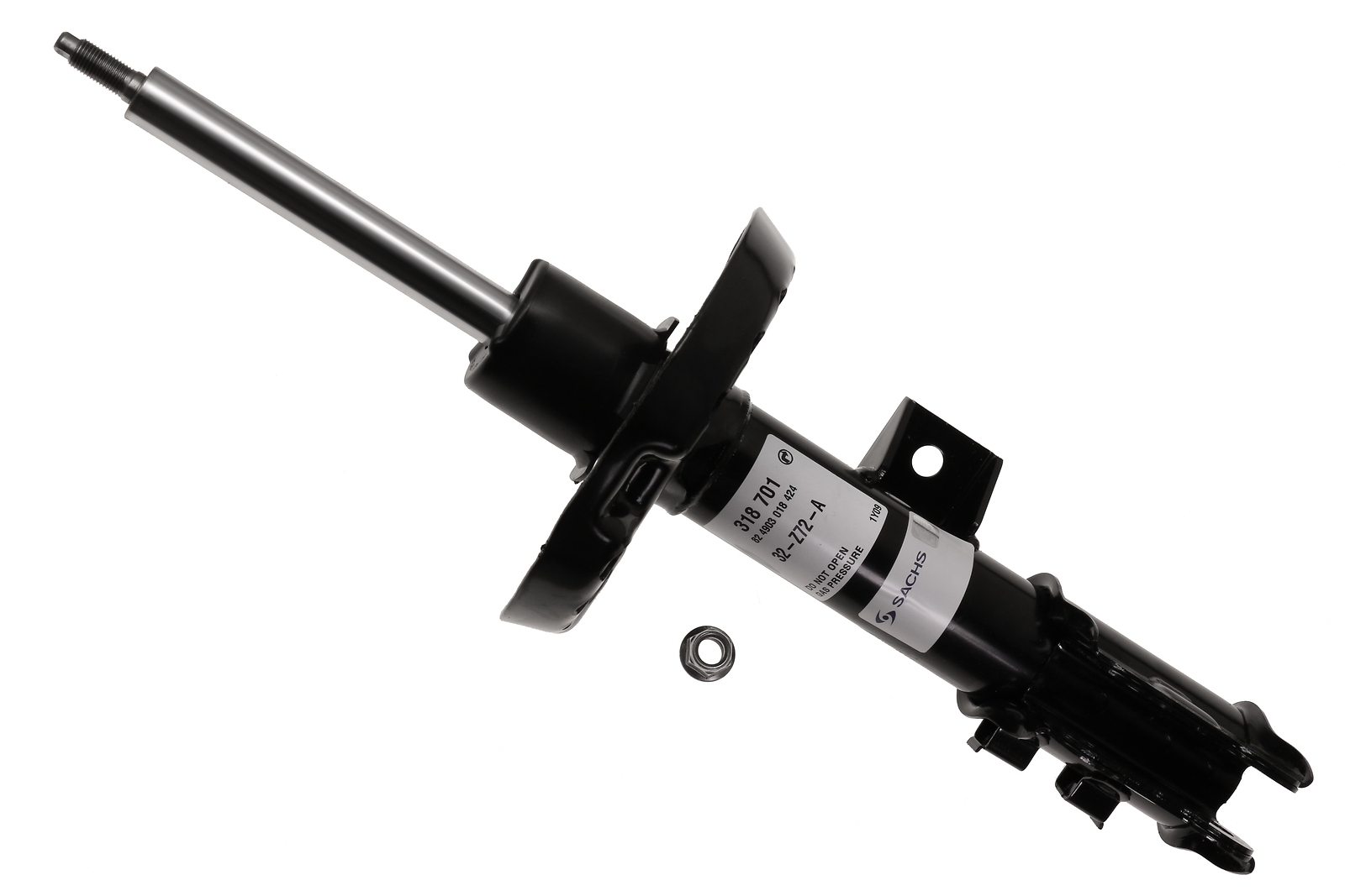 2013-2017 Hyundai Elantra GT SACHS 318 701 Shock Absorber Replacement