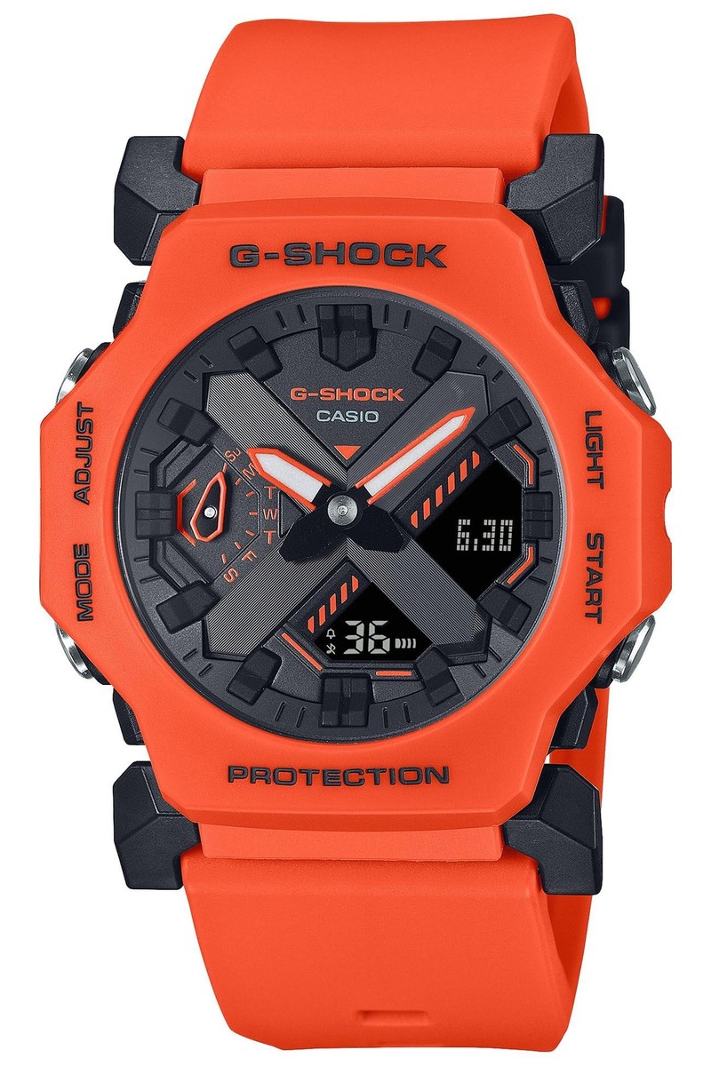 CASIO G-SHOCK GA-2300FL-4AJF Orange Minimal Analog Digital Quartz