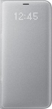Samsung LED View Case for S8 Plus - Silver EF-NG955PSEG