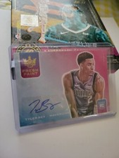 2020-21 Panini Court Kings Tyler Bey Fresh Paint Auto /149 Rookie FP-TBY Mavs