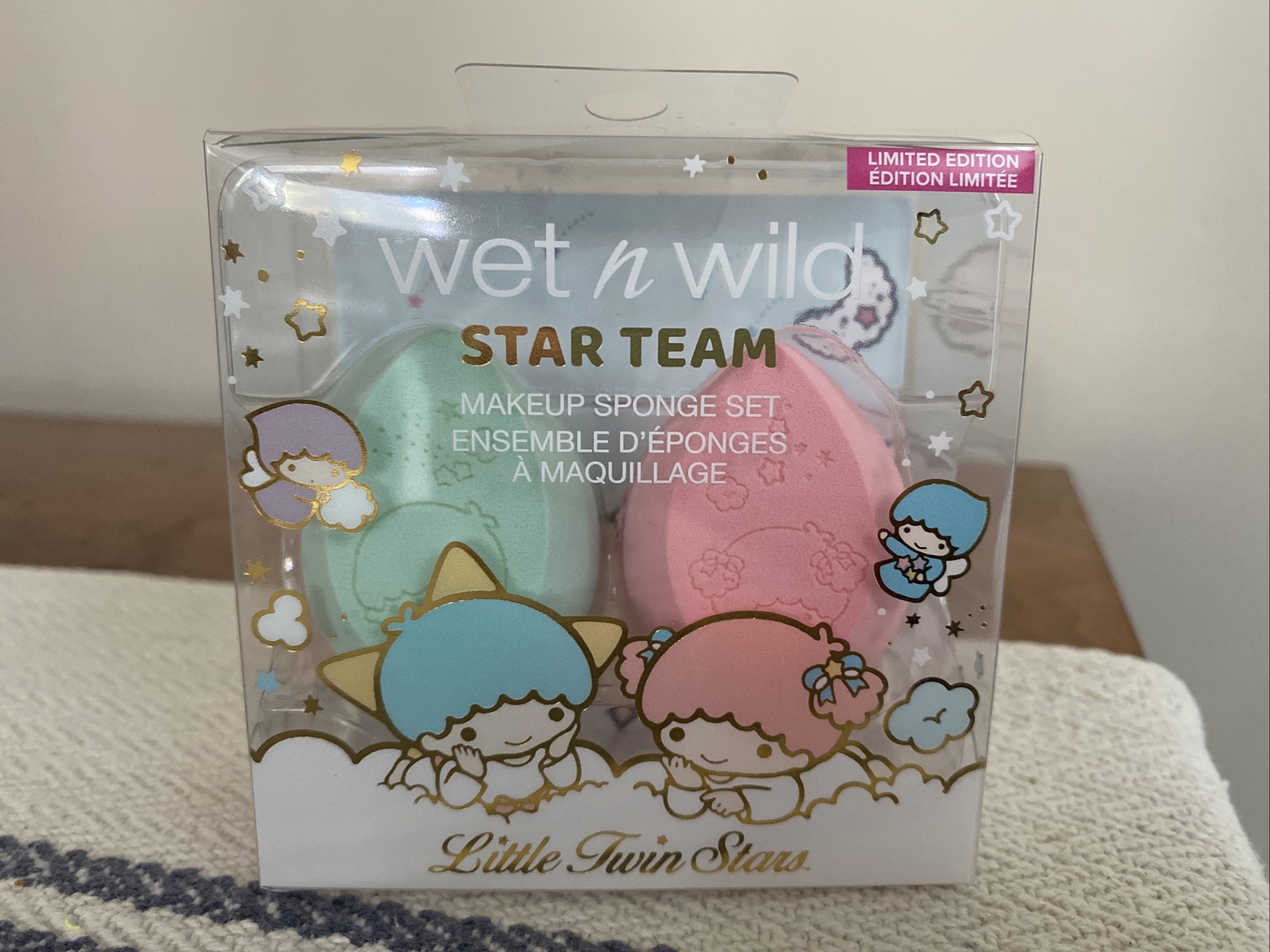 WET N WILD Little Twin Stars Star Team Makeup Sponge Set Sanrio NIB  77802144652 | eBay