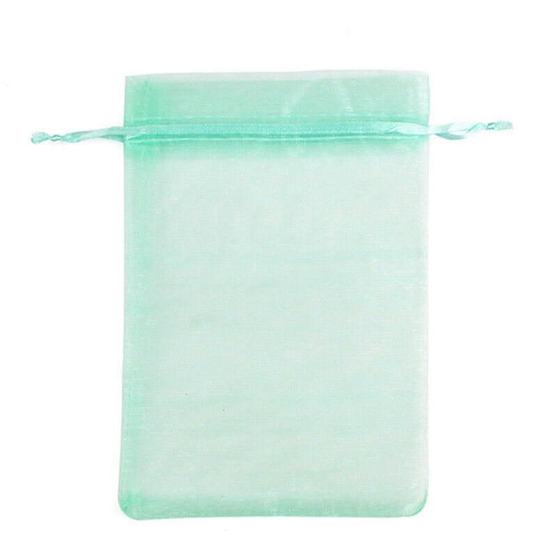 Bolsa de organza con cordón 50/100/150/200 bolsa de joyería boda fiesta regalo bolsa