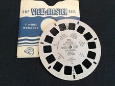 SAWYER'S Viewmaster Reel 115 SEQUOIA NATIONAL PARK, CALIFORNIA