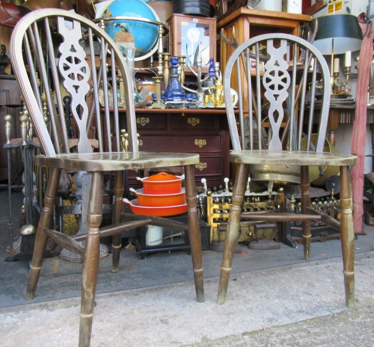 Antique spindle back chairs for sale deals