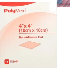 Cloth Wound Dressings, Non-Adhesive, 4" x 4", Box of 15