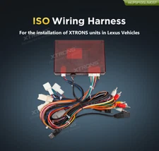 Car HC ISO Wiring Harness Cable Fibre Box For Lexus IS200 IS250 IS350 2-door