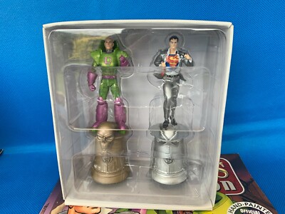 DC Chess Collection Superman & Lex Luther Special King Set Figuren OVP