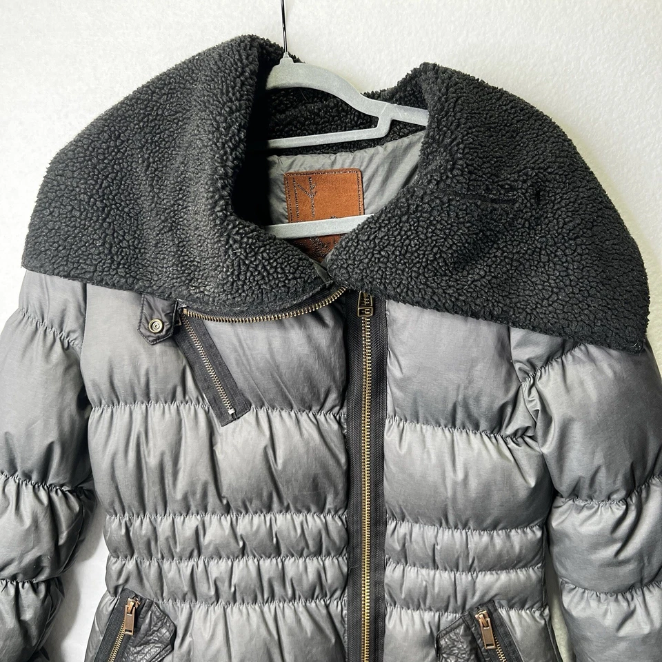 Abrigo de invierno de plumón NEVE XS a medida Gorpcore ajuste activo esquí Foto 4 de 4