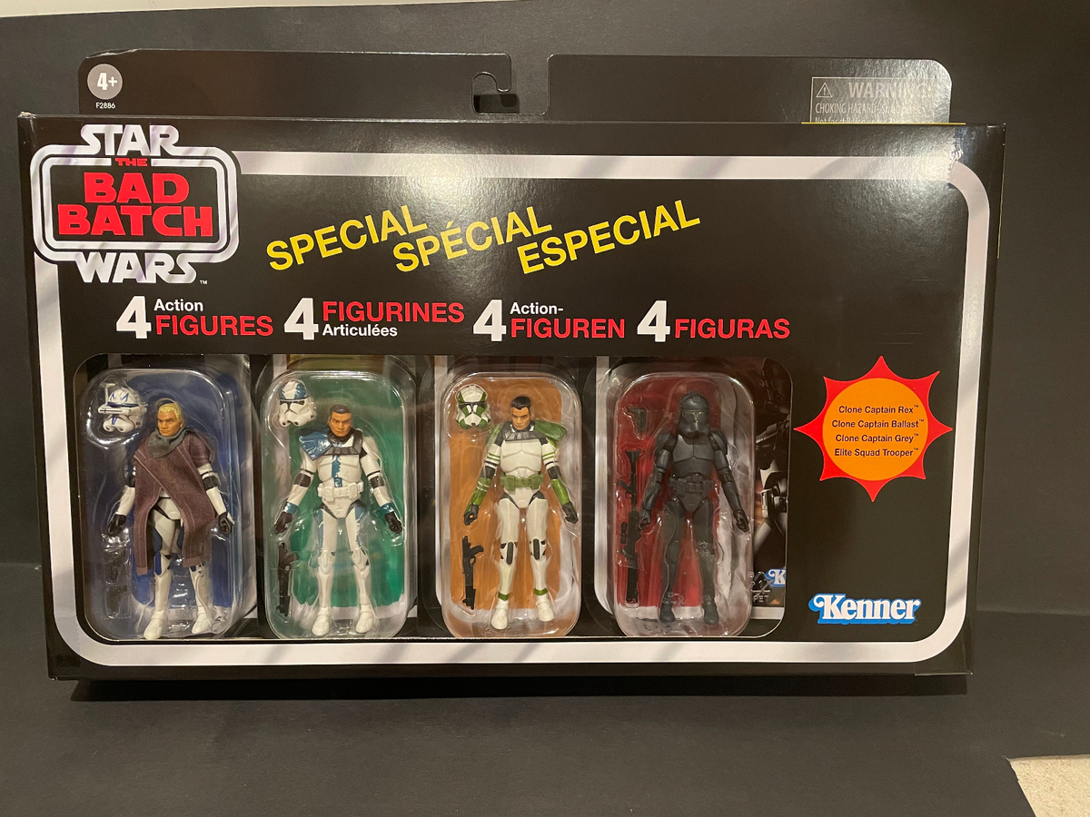 New Star Wars Vintage Collection The Bad Batch Special 4-pack