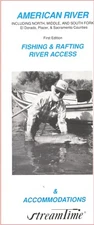 American River Fishing Access Map Streamtime (BRAND NEW)