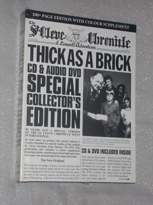 Jethro Tull  Thick As a Brick 50th KULT BOX NEU IN FOLIE / Steven Wilson/ RAR !