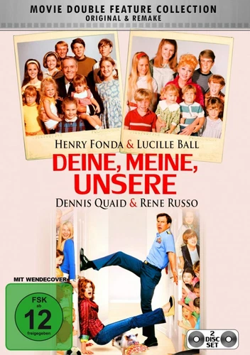 Deine, meine, unsere - 1968 & 2005 / Double Movie # 2-DVD-NEU - Bild 1 von 2