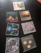 Lot 7 Used Yoga Relaxation Meditation Pilates Fitness Class Dynamix Zen CDs