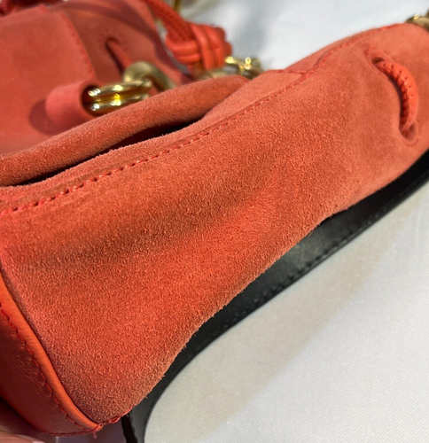 See by Chloe Tony rosa lachs Leder Wildleder gebraucht Handtasche Einzelhandel neu 470 $ - Bild 13 von 13