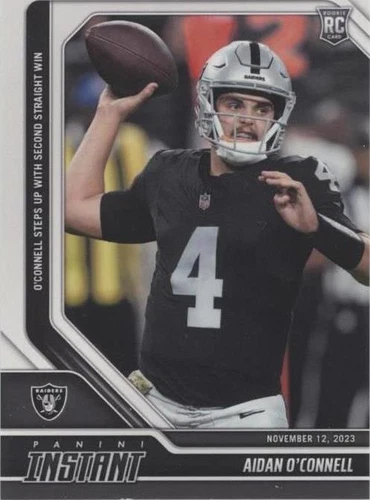 2023 Panini Instant NFL Aidan O'Connell #43