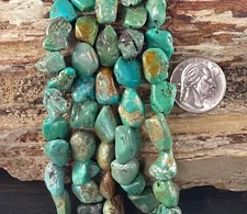 Emerald Valley Green Turquoise, Tumble Nugget A Grade Large
