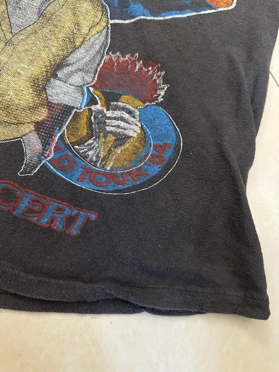 マイケル・ジャクソン(MJ)ビクトリーツアーの限定オリジナルプリント-1 Vintage Michael Jacksons Victory Tour T-Shirt Size Small