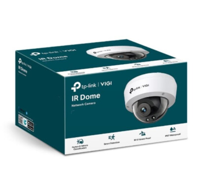 TP-Link VIGI 4MP IR Dome Network Camera, 4mm Lens