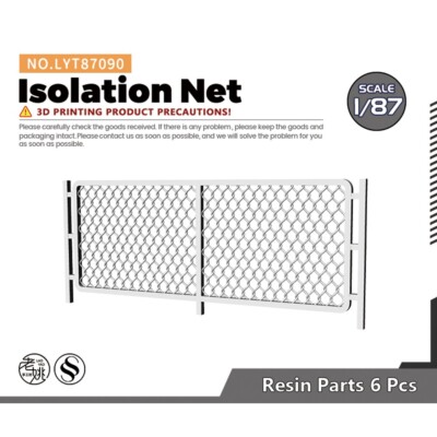SSMODEL 090 1/87 HO Scale Scene Model Isolation Net