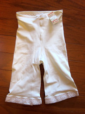VTG New Dead Stock Lady Marlene Tid-Bits White Shaper Girdle Long Leg S or XS