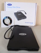 LaCie USB 3.5" External Floppy Disk Drive 1.44MB