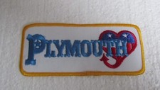 Vintage  1980s DODGE PLYMOUTH ARROW Heart Patch (Car Automobile)