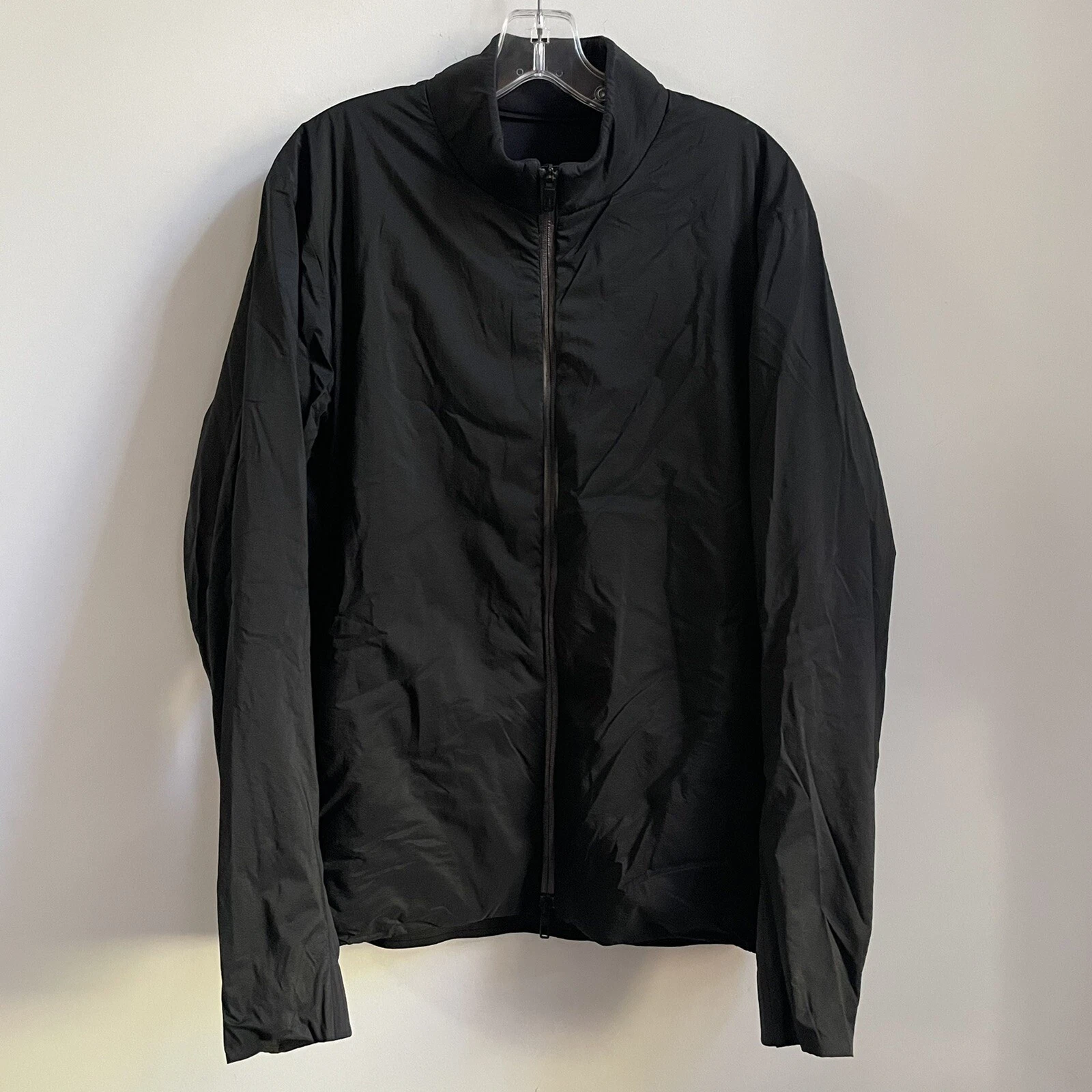 Lululemon Shell Stopper Bomber Jacket Full Zip Insulated Black L