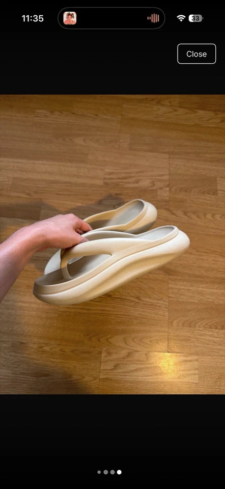 prettylittlething wedge flip flops - Image 3 of 3
