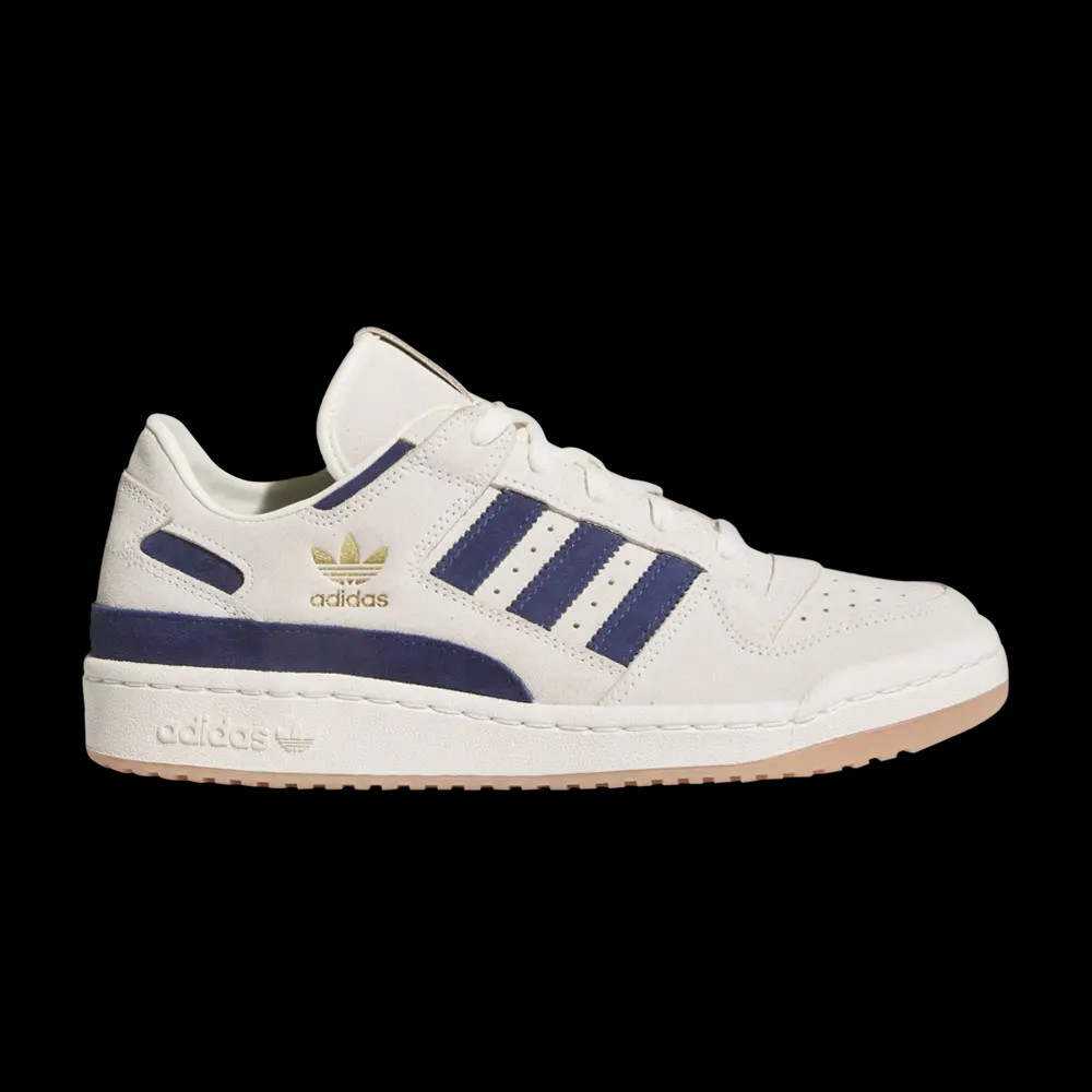Adidas Forum Low Cream White Dark Blue Adidas Forum Low CL Cream