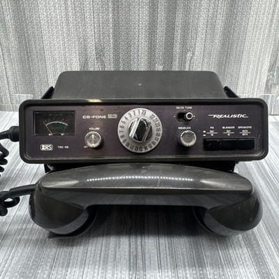 Vintage Realistic CB-Fone 23 TRC-56 Citizens Band Transceiver 21-153