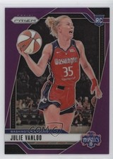 2024 Panini Prizm WNBA Purple Prizm 70/149 Julie Vanloo #42 Rookie RC s3g