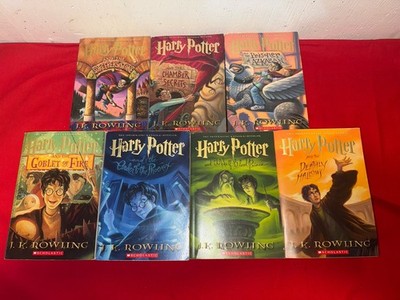 Harry Potter Paperback Full Book Set Volumes 1-7 by Rowling