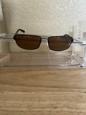 Serengeti Dexter 7516 Polarized Sunglasses Black Frame Brown Lens