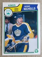 1983-84 O-Pee-Chee Bernie Nicholls RC #160 Los Angeles Kings Rookie