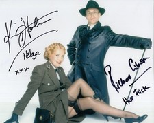 ALLO ALLO comedy photo signed by Kim Hartman & Richard Gibson - UACC DEALER
