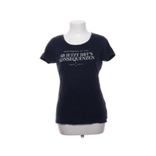 Look 54, T-shirt, Größe: M, Blau, Baumwolle, Print, Damen #H5d