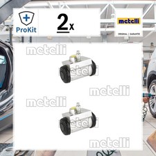 2x ORIGINAL® Metelli 04-1147 Radbremszylinder Hinten für Renault KANGOO III