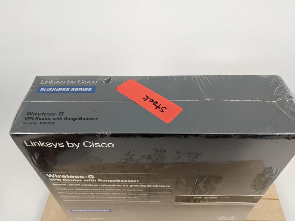 Linksys Cisco WRV210 Wireless-G VPN Router RangeBooster Business Series New - Image 4 of 4