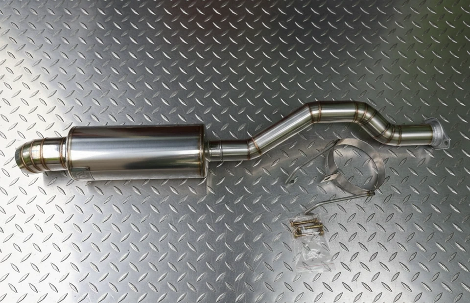 AXLE BACK EXHAUST 2 INCH CUSTOM FOR HONDA CIVIC FD1 FD2 2006-2011 - Image 4 of 4