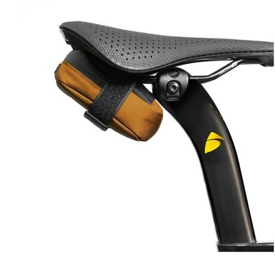 ALMSTHRE Compact Bike Saddle Bag   California Gold (Small) | 0.3L Bike Seat Bag