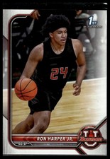 Ron Harper Jr. 2021-22 Bowman University Rutgers Scarlet Knights #32